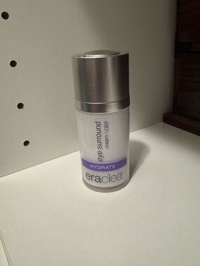 Hydrate Eye Surround Cream + CBD in White with Purple Accent